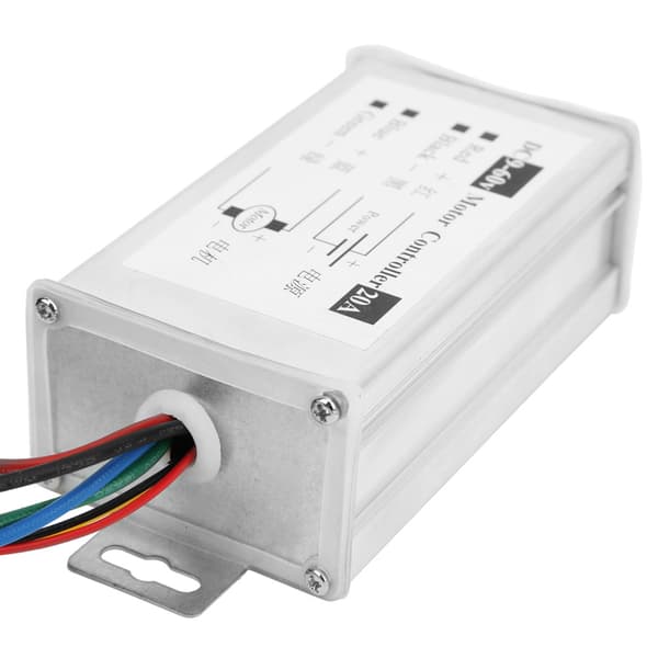 PWM DC Motor Controller Steglös Motorvarvtalsreglering Modul DC9~60V 20A Framåt Bakåt Rotation