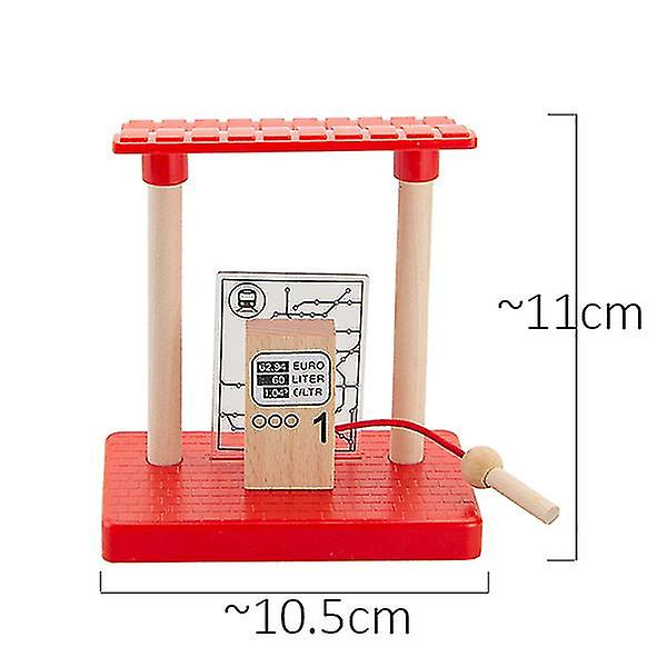 Hhcx-tbkjoys puiset junaradat rautatietarvikkeet Kaikenlaiset puuraidan eri komponentit opetuslelut gas station