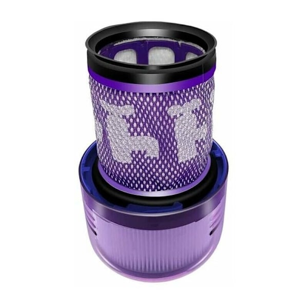 Den nya 3 pack 971517 01 HEPA-suodatin Dyson V12 Detect Slim sladdlös dammsugare med 1 borste