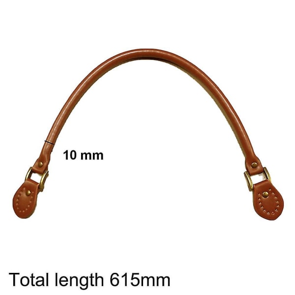 Bag Handles Leather Tab Buckles Bag Handles Camel