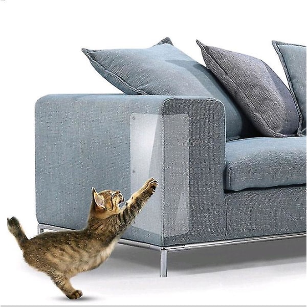 6st Pet Scratch Möbel Skydd Katt Scratch Avskräckande Tejp Katt Scratch Prevent 30*40