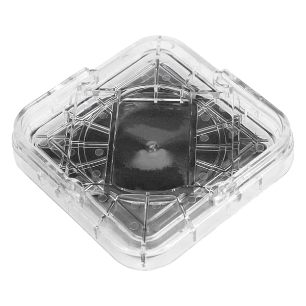 8-delt sett med transparente hvite benmatter for bord, seng, sofa og stoler