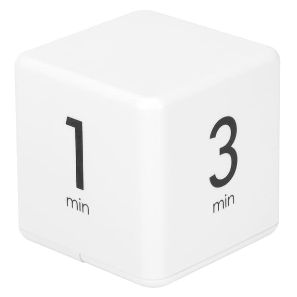 Gravity Sensor Digital Timer Cube Display 1 3 5 10 Minutter Tidsstyring til Hjemmekøkken Skole Kontor