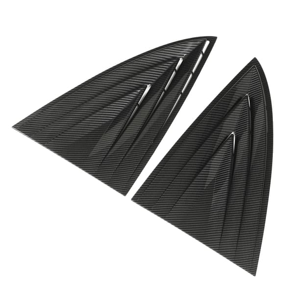 Dekorative Bakrute-Lukkere for Tesla Model 3