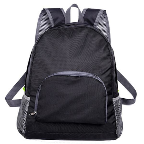 Outdoor Bag Vanntett Sports Ryggsekk Multifunksjonell ryggsekk Herre Camping Bag Lett Sammenleggbar Kvinner Reiseryggsekk BK