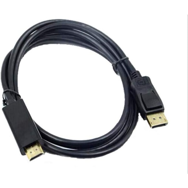 Benfei DP-HDMI-liitäntäkaapeli DP-näyttöportti HDMI HDTV 1080P -uros