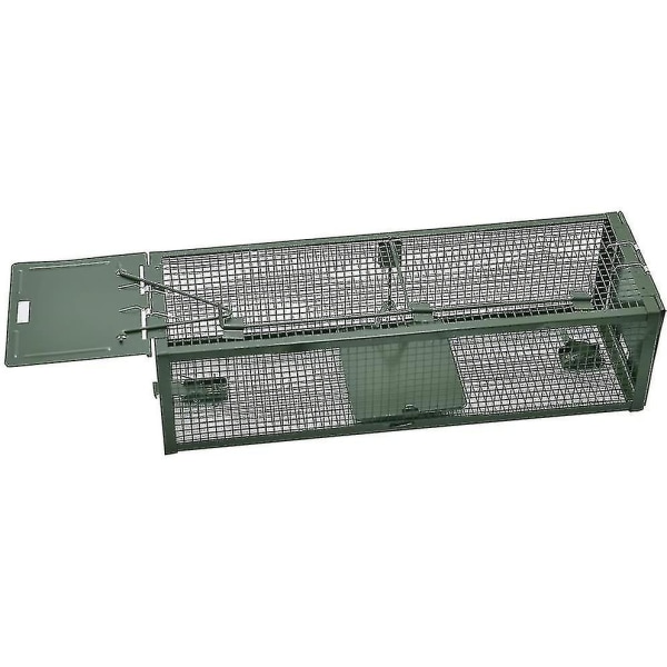 Live Animal Trap Rat Cage Mouse Catcher With 2 Door For Mice Squirrel Hamster