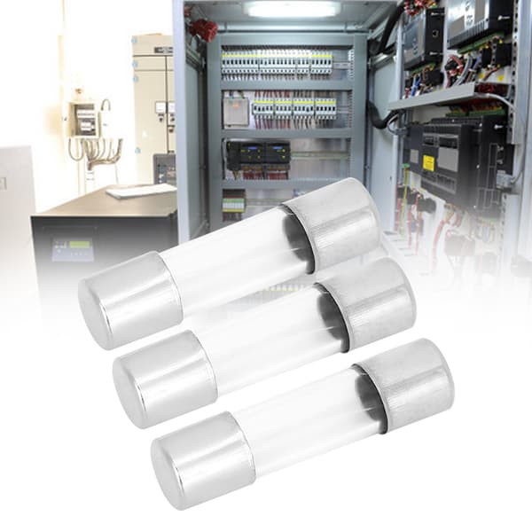 100kpl 5A 250V Nopea Lasiputkisulake 5x20mm Piirisuojaus