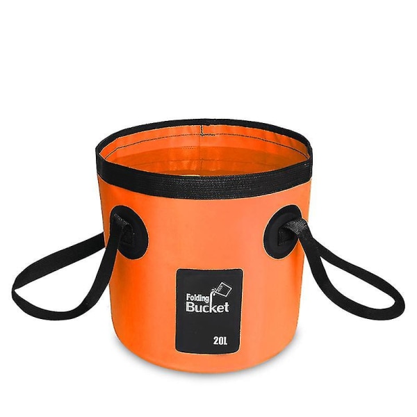 12l/20l hopfällbar hink Utomhus Bekväm fiskelåda Fällbar fiskehink