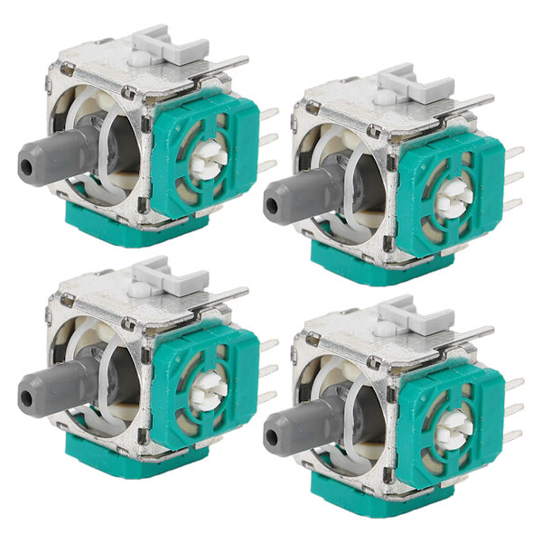 4 stk. 3D Analog Potentiometre Joystick Tommelfingergreb Udskiftningscontroller til XBOX One
