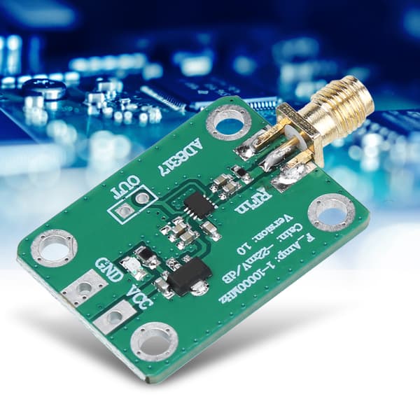 AD8317 Logaritmisk Detektor RF Signal Log Output Effektmåler 1MHz til 10000MHz Controller