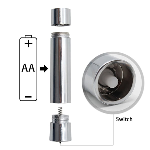 8-pack 20-leds vinflaska Cork Lights Aa batteridriven