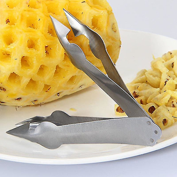 2/4/6/8/10 st Ananasskalare Corer Slicers Clips Rostfritt stål Cutter Fruktsallad Köksverktyg