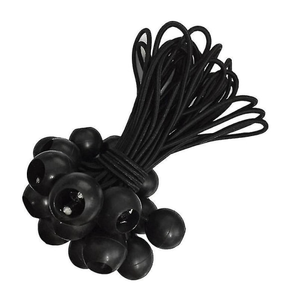 25 stk 15 cm høy elastisk balltelt stroppesnor binde ned elastisk snor campingtilbehør