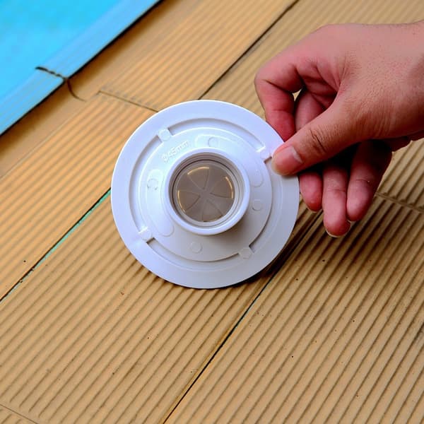 Pool Jet Dyse 360 Graders Roterende Filter Hår Indsat Interface Vandudløb 45mm