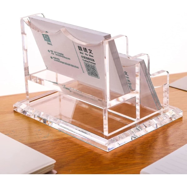 H För Deskclear Acrylic Dple Display H Passar 2" X 3,5" S,