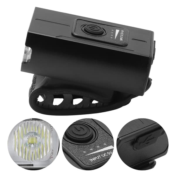 USB Oppladbar LED Sykkel Frontlys Kompakt Frontlykt