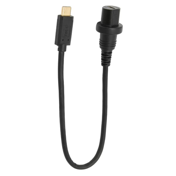 Typ C Flush Mount-kabel Multifunktionell Bilinstrumentbräda Mount Adapter för Bil Båt Motorcykel 0,3m/1,0ft