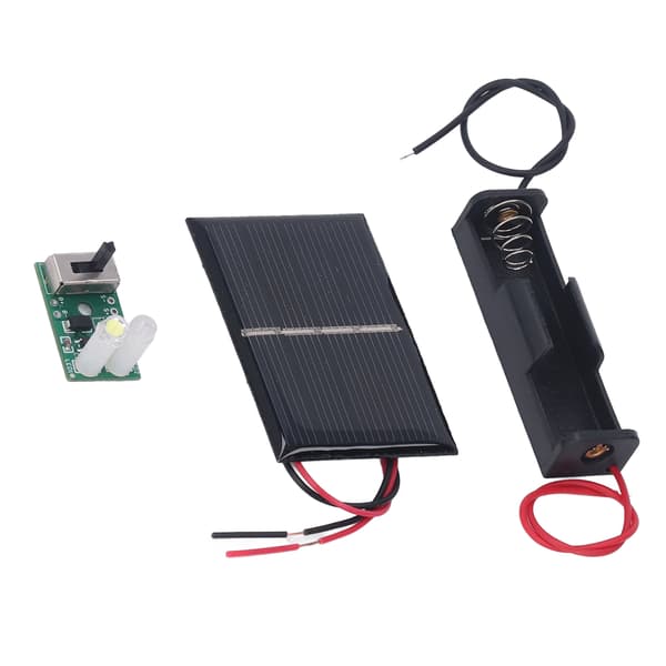 Solar Gräsmatta Lampa Kontrollkort Kit 1.2V Laddningsskydd PCB Solar Ljus Kontrollpanel Set