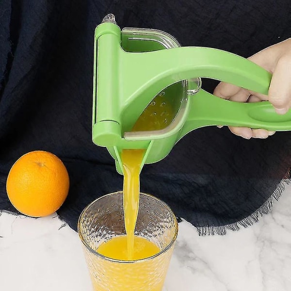 Manuell juicepress Handpresspresspresspress i plast Granatäpple Apelsin Citron Sockerrör Färsk frukt köksredskap