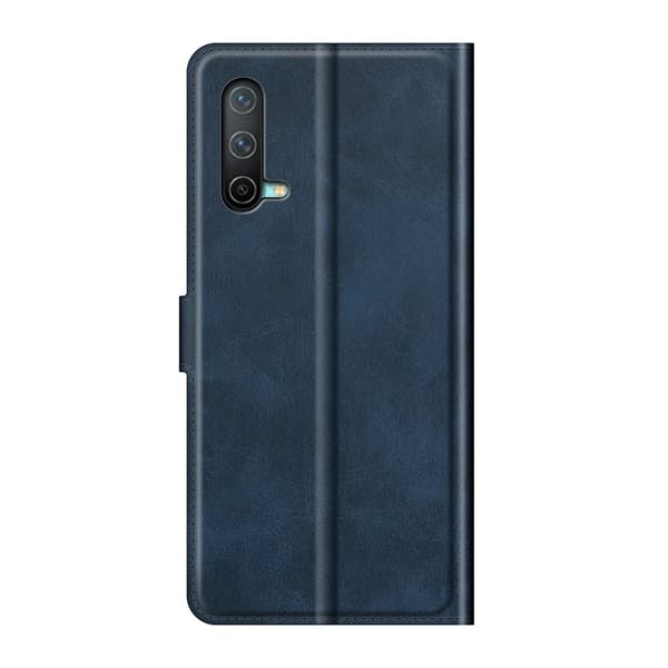 【BQ】OnePlus Nord CE 5G - Solid Läder Fodral - Blå 65