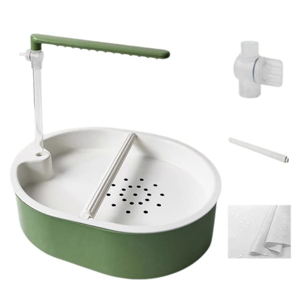 【BQ】fuglebadhus Solid trygt materiale Innendørs fugleburpleie 2