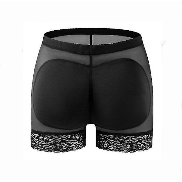 Kvinnor Höftförstärkare Shaper Butt Lifter Push Up Botten BLACK S