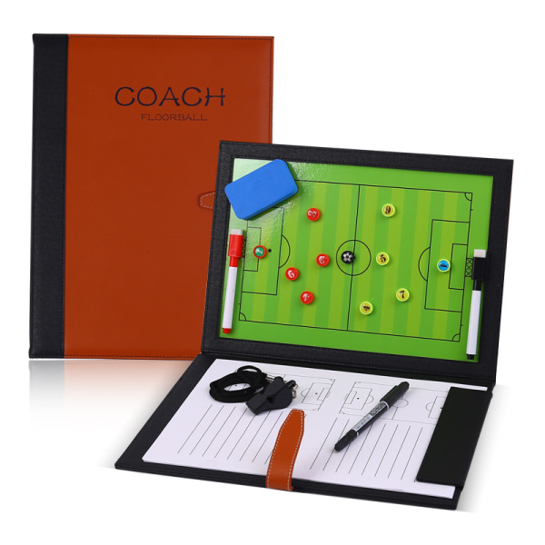 Hotselling Precision Training Fotboll Fotboll Tränare Taktik Mapp Urklipp
