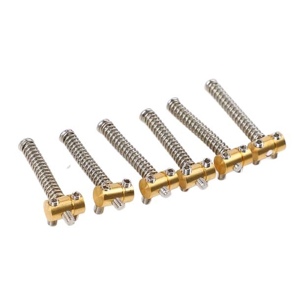 6 st Mässingsstallar Set TL Tailpiece Telecaster Elgitarr Ersättningsdelar