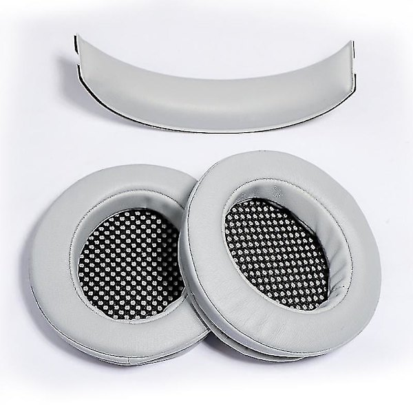 2 st Gaming Headset Case Hörlursstråle för Edifier Hecate G4 Head Beam (grå)