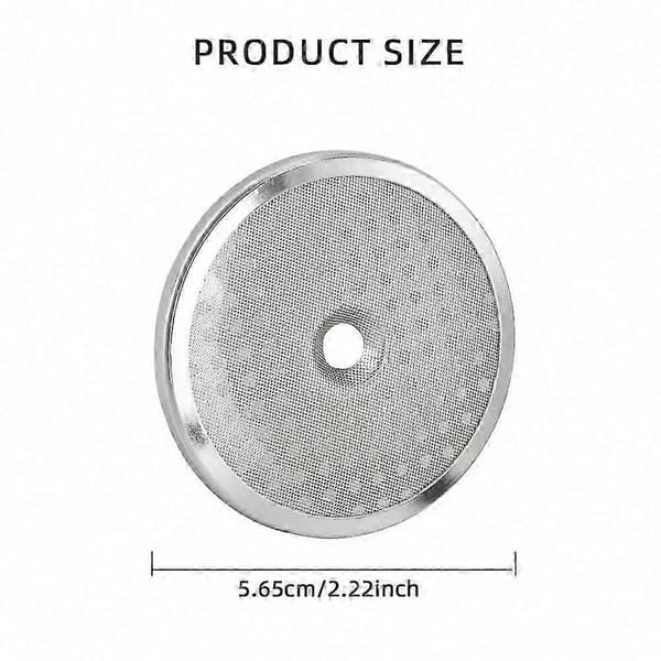 【BQ】56,5 mm bryggeenhed, spraydisk i rustfrit stål, erstatningstilbehør til professionelle kaffemaskinekomponenter Silver