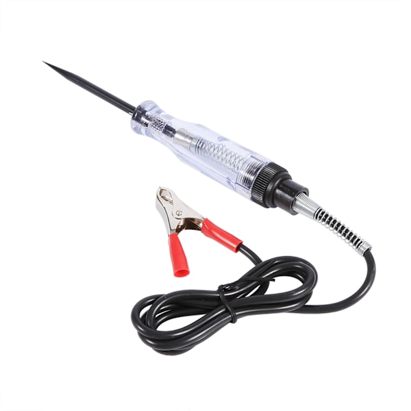 6V, 12V, 24V DC Krets Tester for Biler og Lastebiler med Lang Probe og Pærelys