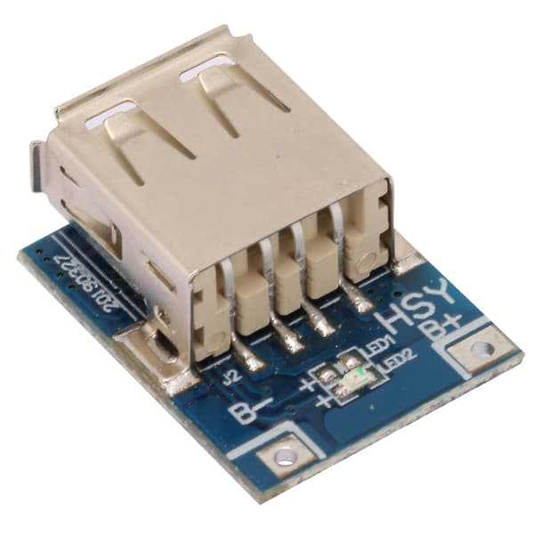10st 5V 1A USB Batteriladdning Urladdningsskydd Kort Boost Spänningsmodul
