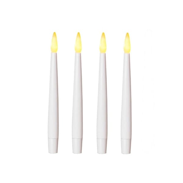 【BQ】Small cute battery-operated antique candles with a nice flickering light