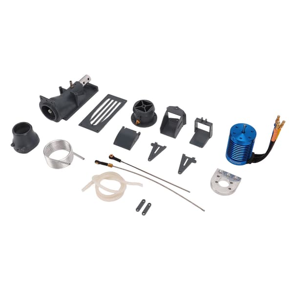 RC Båds Thruster Propeller Pusher Spray Vand Thruster 540 Børsteløs Motor Køleplade Rør Sæt