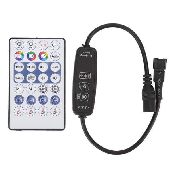 WiFi Trådløs LED Smart RGB Strip Lys Controller Kompatibel med Android iOS DC 5 24V