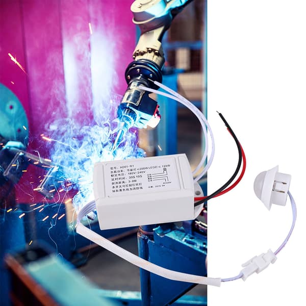 Infrarød Sensor Lyskontroll Bevegelsessensor Bryter For Pære LED Lampe 180V-240V