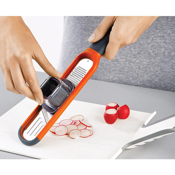 Handi-Riv 2-i-1 Mini rivjärn & Slicer - Orange