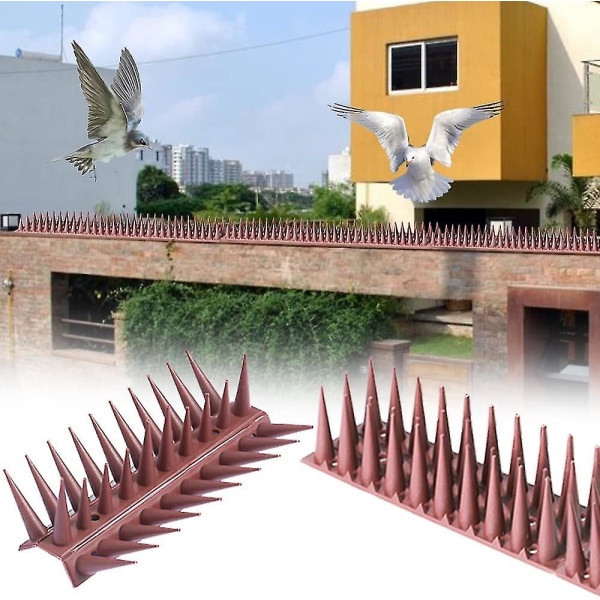 12 stk Anti Bird Spike Strips For Gjerde Takrekkverk Bird Control Spikes