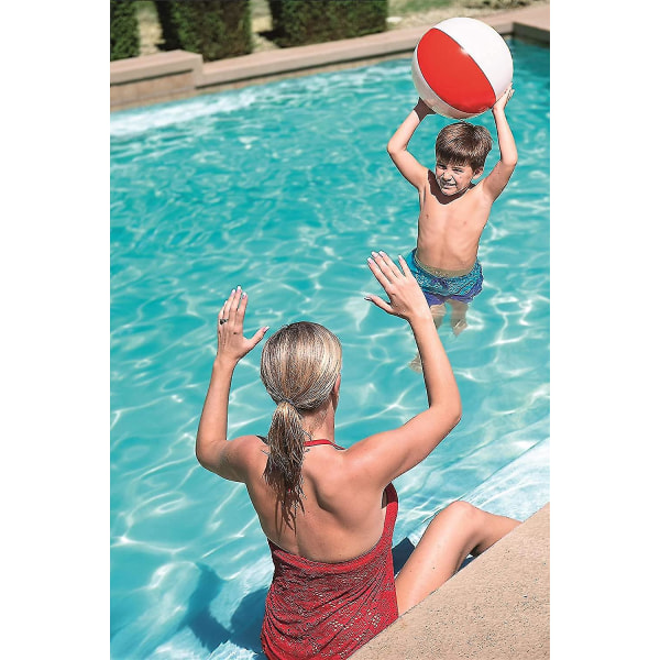 10 stycken uppblåsbar panel badboll för poolfest strandfödelsedagspresent 30CM