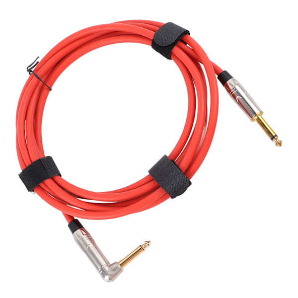 Elektrisk Folk Gitarr Bas Ljudkabel 6.35mm Brusreducering 3m