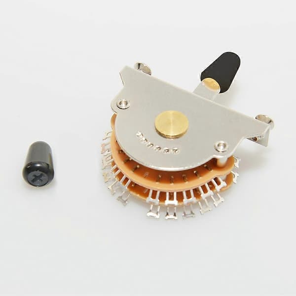Gitarr 5-vägs 24 fot Super Switch Pickup Selector Super 4-polig dubbel wafer fläktformad för ST/TL-gitarrer