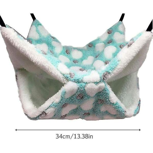Small Pet Hammock, Guinea Pig Cage Hammock, Double Layer Pet Hammock, For Ferret Gift