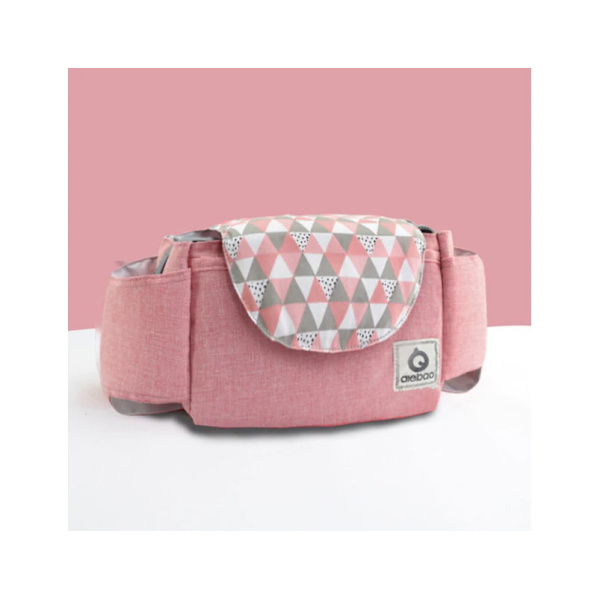 Baby Förvaringsväska Mummy Barnvagn Organizer Caddy Pushchair Flaskhållare