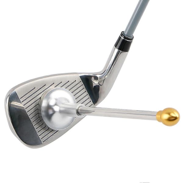 Golf Alignment Sticks, Magnetisk Golfkølle Alignment Stick Træningshjælpemiddel Del Hjælper med at Visualisere Golftræningsværktøj Gold