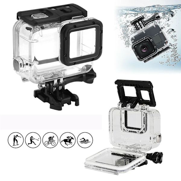 Gopro Hero 7 Black/ Hero 6 / Hero 5 / Hero Hd (2018) Vattentätt case hero7