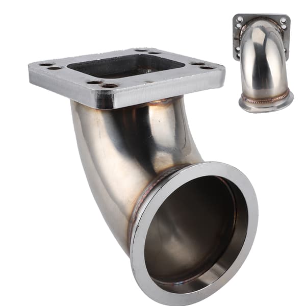 3,0 tommer V-bånd til T3 90° bøy turboadapter flens CNC-bearbeidet for 304 turbolader