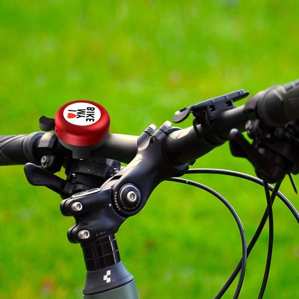 Mini cykelklocka i legering för barntillbehör