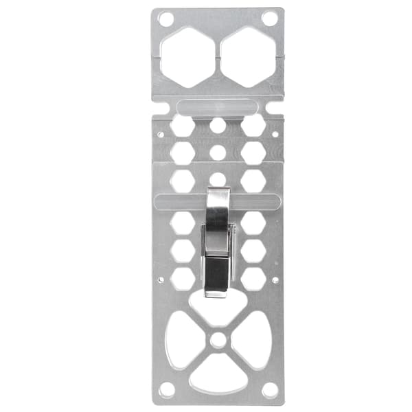 90 Graders Styreskinneklemme Aluminiumlegering Rustfrit Stål Rundsav Tilbehør til DIY