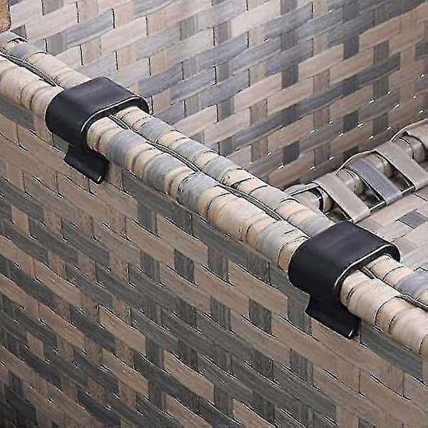 【BQ】6 stk Udendørsmøbler Clips Sofa Forbindelsesclips Stol Fastgørelsesclips Sofa Stol Justeringsclips Udendørsmøbler Tilbehør-Perfekt